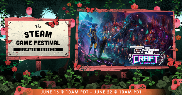 Craft In Abyss in the Steam Game Festival 《Craft In Abyss》參展 Steam 遊戲節